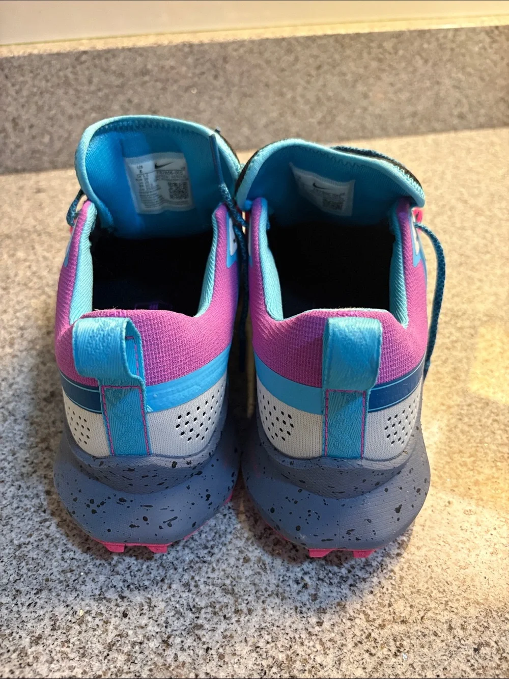 Nike Women’s Teal, Purple & Gray Trail Running Shoes